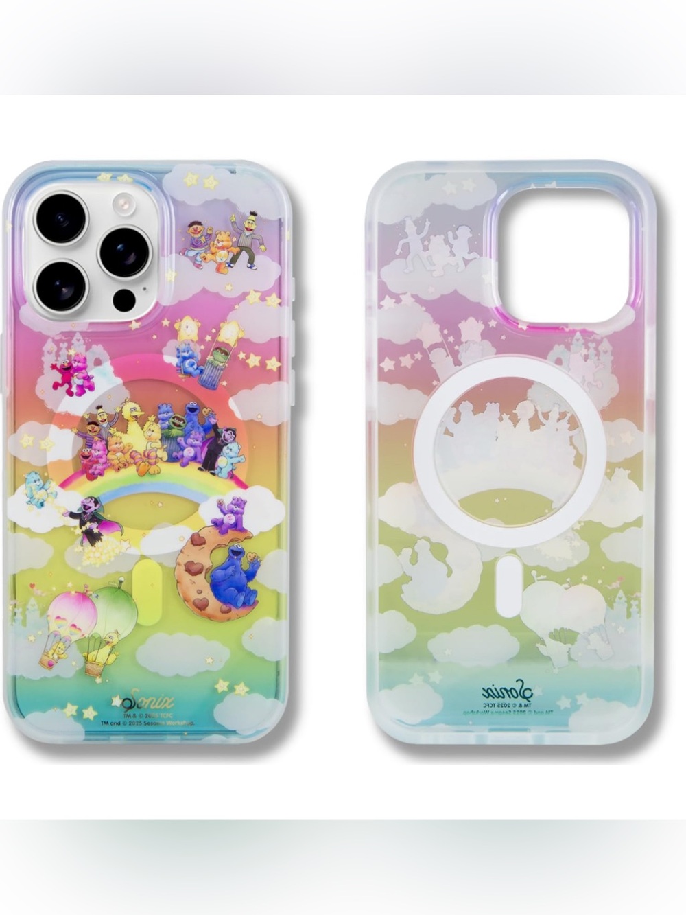 Sonix Pastel Rainbow Character MagSafe Case - Multi Pastel
